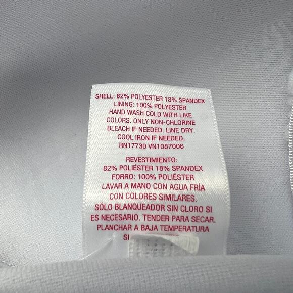 Xhilaration Juniors' Plus Size Blue Tie-Dye Bandeau Bikini Top - Size 14W - NWT - Picture 3 of 6